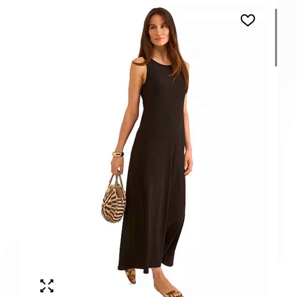 Vince Camuto Sleeveless Keyhole-Back Crewneck Maxi Dress - Resort Wear